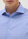 Slim Fit Blue Cotton Blend Shirt_1