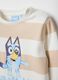 Regular fit newborn pure cotton pyjamas with multicolour stripes_2