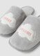 Soft grey slippers for home_1