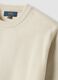 White crew-neck regular-fit knit jersey jumper_1