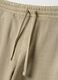 Oversize fit beige cotton blend trousers_5