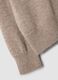 Beige pure cashmere oversized jumper_5