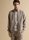 Beige full-zip with stretchy fabric collar, Easy Dry, regular fit_2