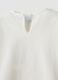 White organic cotton T-shirt with kitten print for baby girl_3