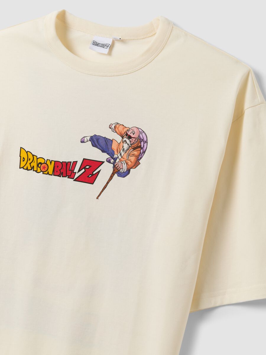 White pure cotton T-shirt with Dragon Ball Z print_6