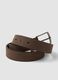 Brown belt with pin buckle_2