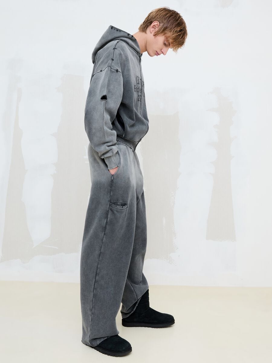 Sun-Faded Grey Sweatpants_0