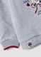 Grey outfit in organic cotton and stretchy viscose with Minnie print_2