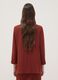 Red regular-fit blazer with classic lapels_3