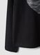 Girls&rsquo; black organic cotton T-shirt with heart print_2