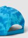 Light blue baseball cap with decorative print_2