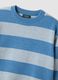 Multicolour pure cotton striped oversized fit top for boys_2