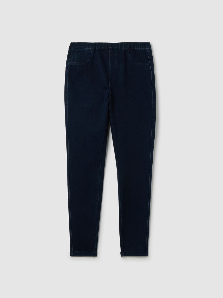 OVS Elasticated Blue Jeans_4
