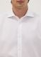 White regular-fit pure cotton shirt with cutaway collar_1