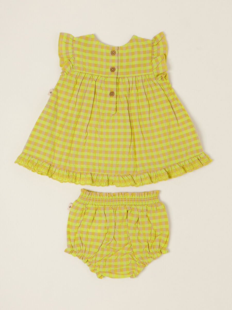 IANA striped cotton-blend dress_1