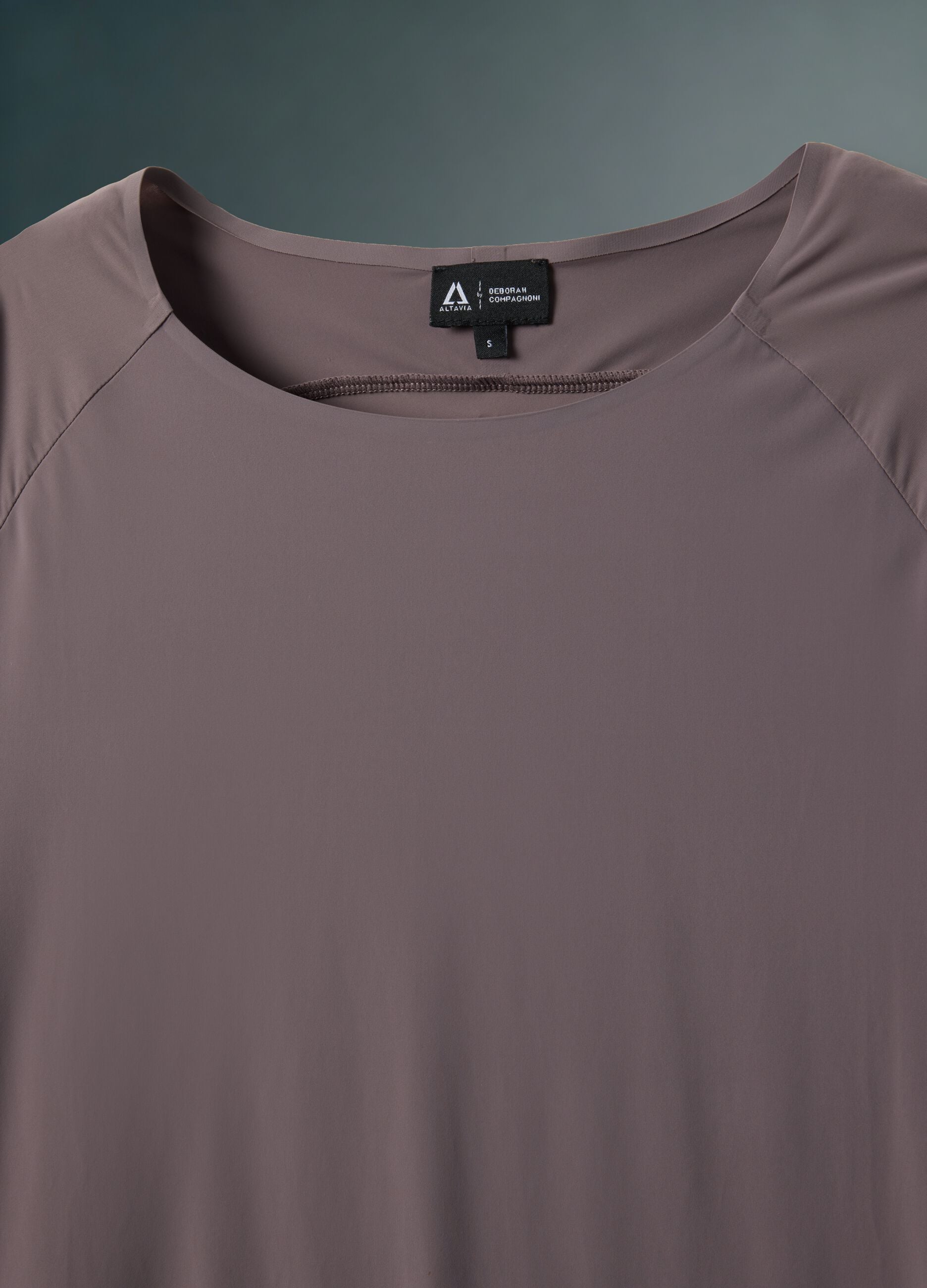Technical T-shirt with side panels ALTAVIA WITH DEBORAH COMPAGNONI