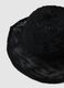 Lightweight black cloche hat in jersey knit_1