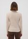 Beige ribbed viscose-blend crew-neck jumper_3