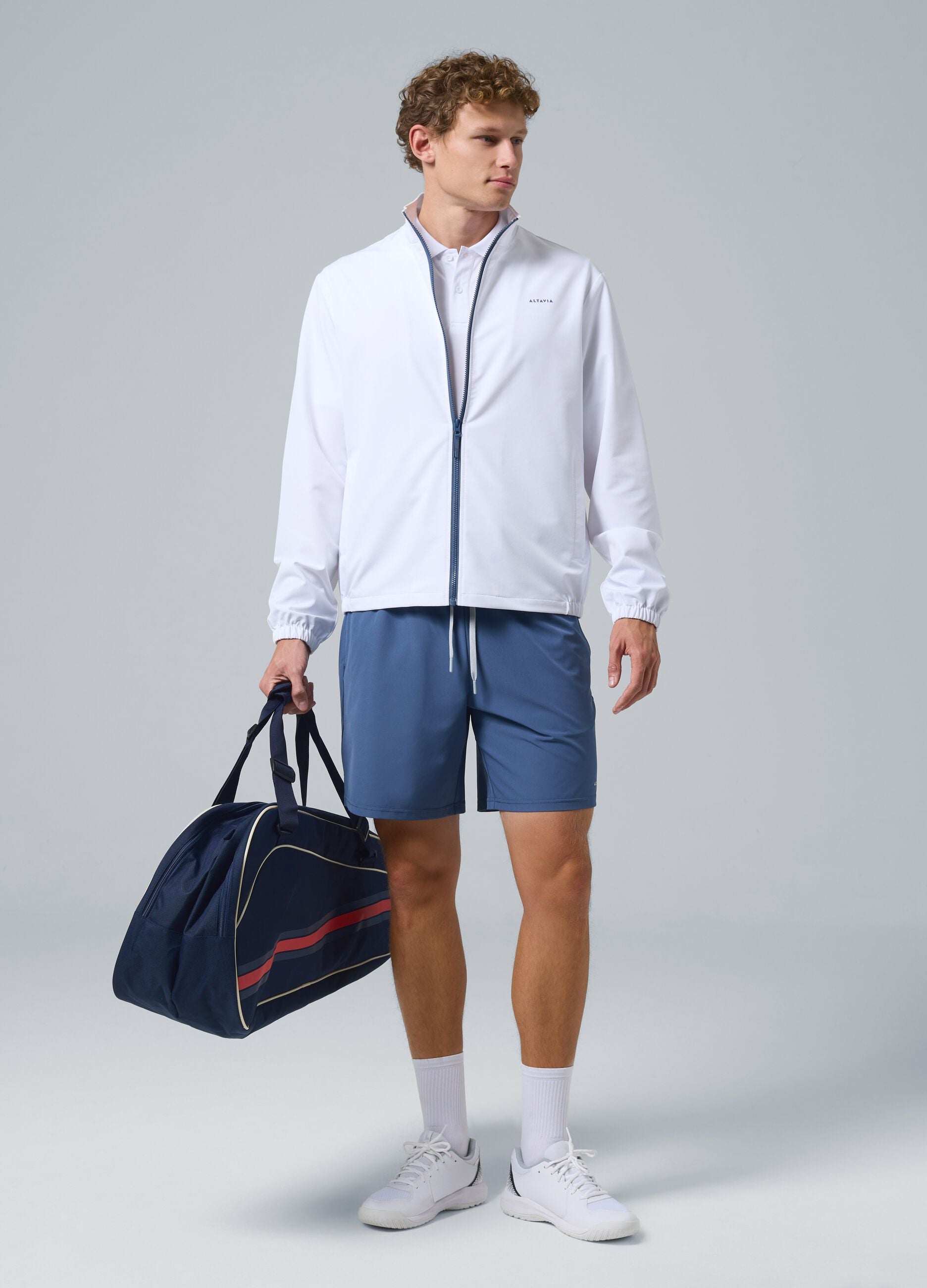 Blue ALTAVIA COURT stretch sports shorts