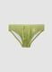 Green stretch swim briefs_0