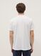 White pure cotton T-shirt with front print, regular fit_3