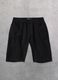 100% Linen Shorts Black_0