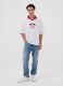 White pure cotton T-shirt with New York Red Bulls print_1