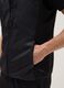 Black Sleeveless Padded Jacket Regular Fit_3