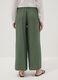 Green viscose-blend palazzo trousers_2