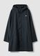 Blue regular-fit raincoat with zip_0
