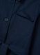 Women&rsquo;s blue regular-fit jacket in cotton and linen blend_5
