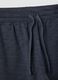 Grey cotton-blend pyjama shorts, regular fit_5