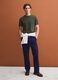 Green Supima Cotton Crew-Neck T-Shirt, Regular Fit_1