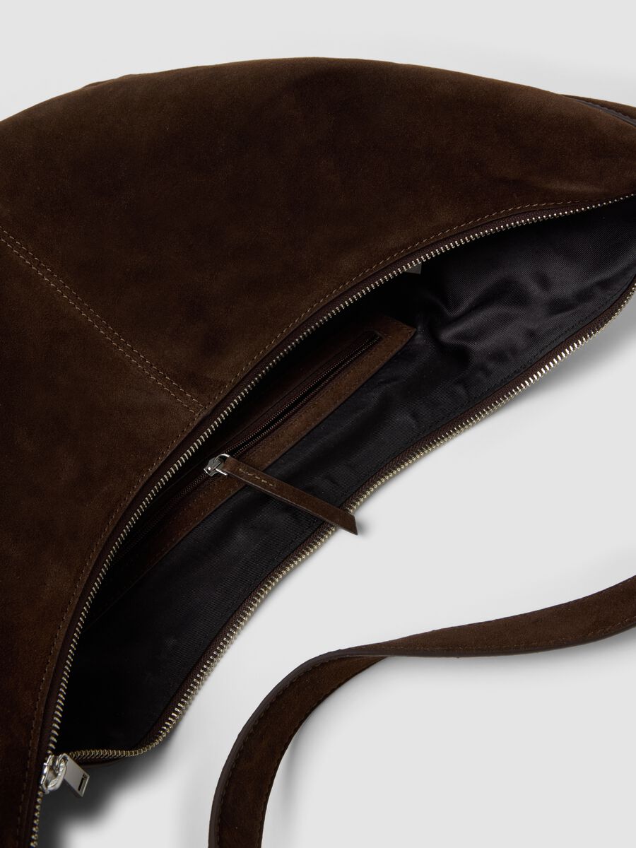 Borsa a spalla marrone in vera pelle_2