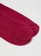 Red midi socks in cotton blend_2
