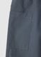 Blue pure cotton jogger pants for boys, regular fit_2