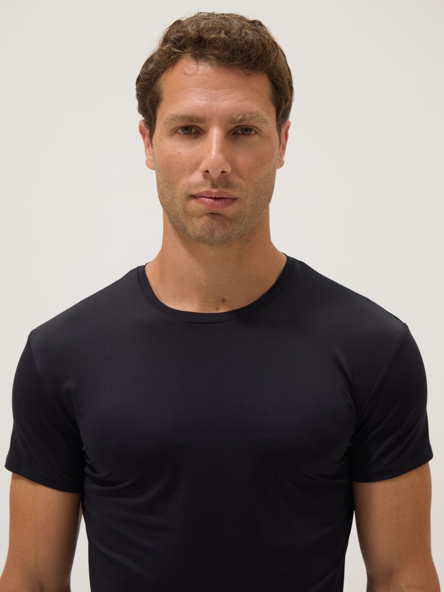 2-pack of blue stretch T-shirts_1