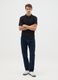 Men's blue denim regular fit jeans_0
