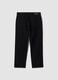 Black pure cotton denim jeans, relaxed fit_6