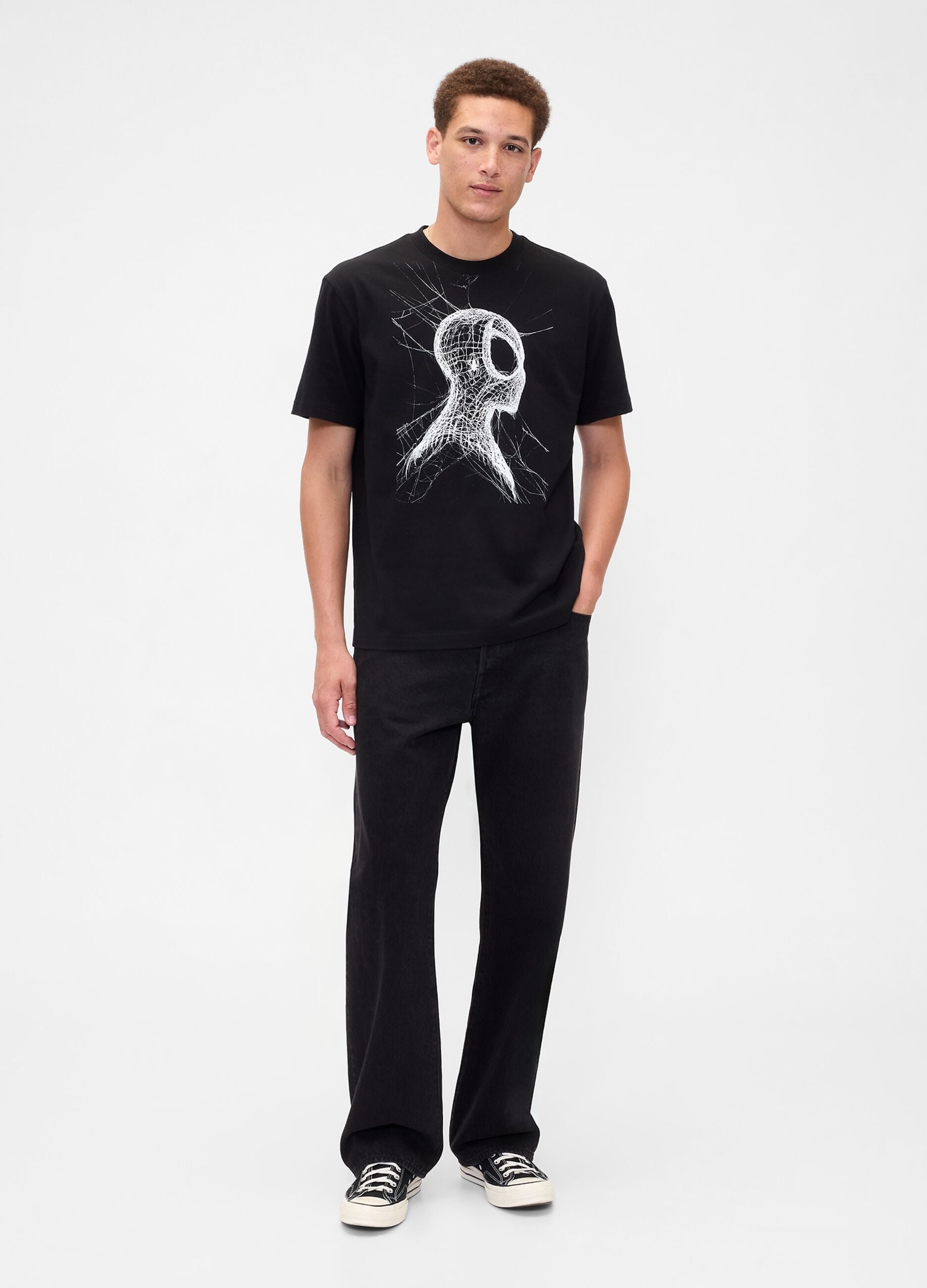 Short-sleeve pure cotton T-shirt
