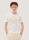 White pure cotton short-sleeved T-shirt_0