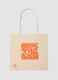 RE-UP tote bag with "Break the Pattern" screen print_0