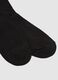 Two-pack black cotton blend long socks_2