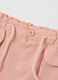 Pink cotton and linen baby set with ruffles_3