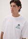 White pure cotton T-shirt with Celtics print_0