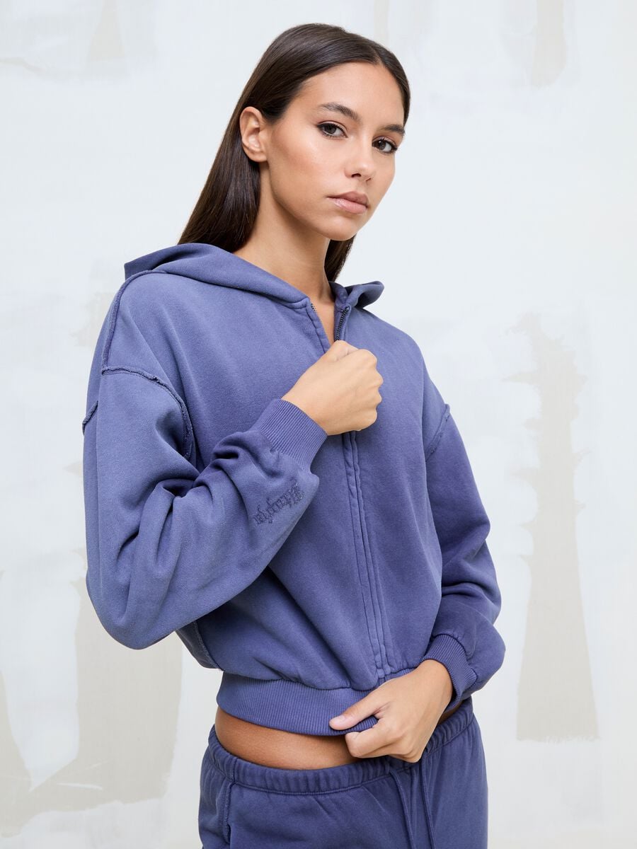 Sunfaded Full-Zip Hoodie Twilight_1