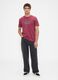 Pink cotton t-shirt with logo_2