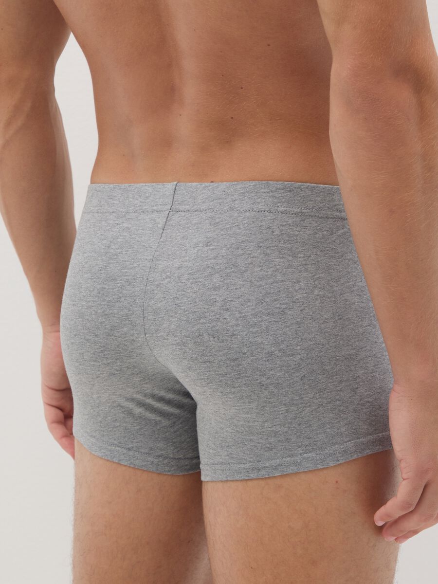 Tripack stretch cotton grey regular fit boxers_2