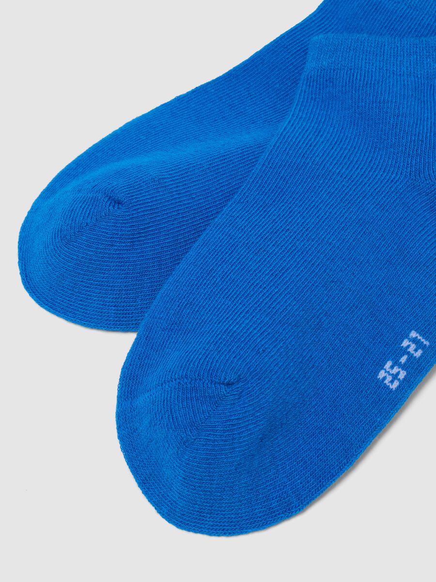 Multicoloured organic cotton blend multipack socks for kids_2