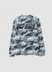 Multicolour relaxed-fit pure cotton T-shirt with camouflage print for boys_4